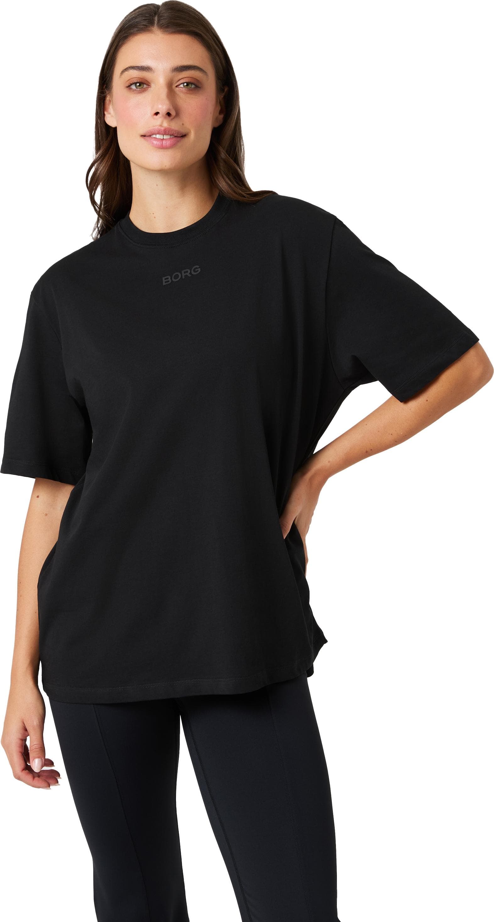 Björn Borg Björn Borg Women's Studio Oversized T-Shirt Black Beauty