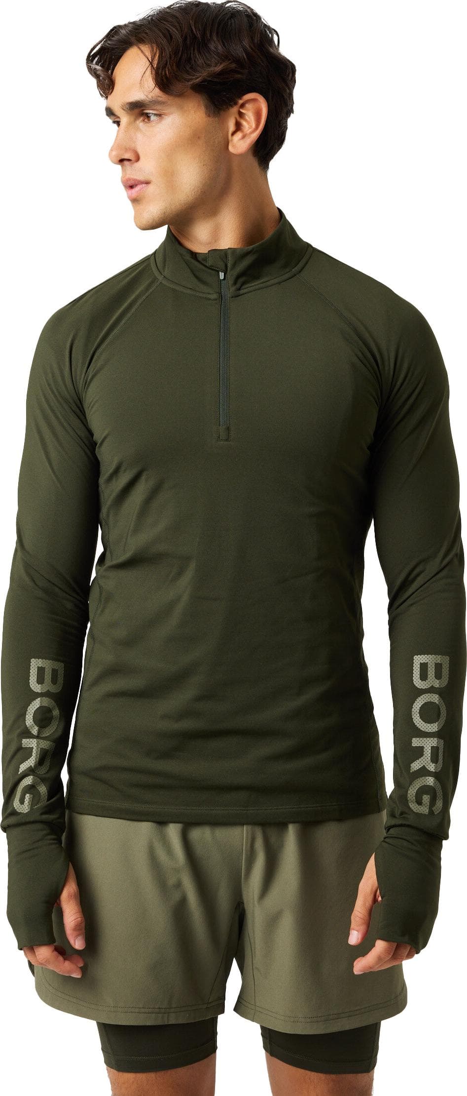 Björn Borg Björn Borg Men's Borg Midlayer Half Zip Rosin
