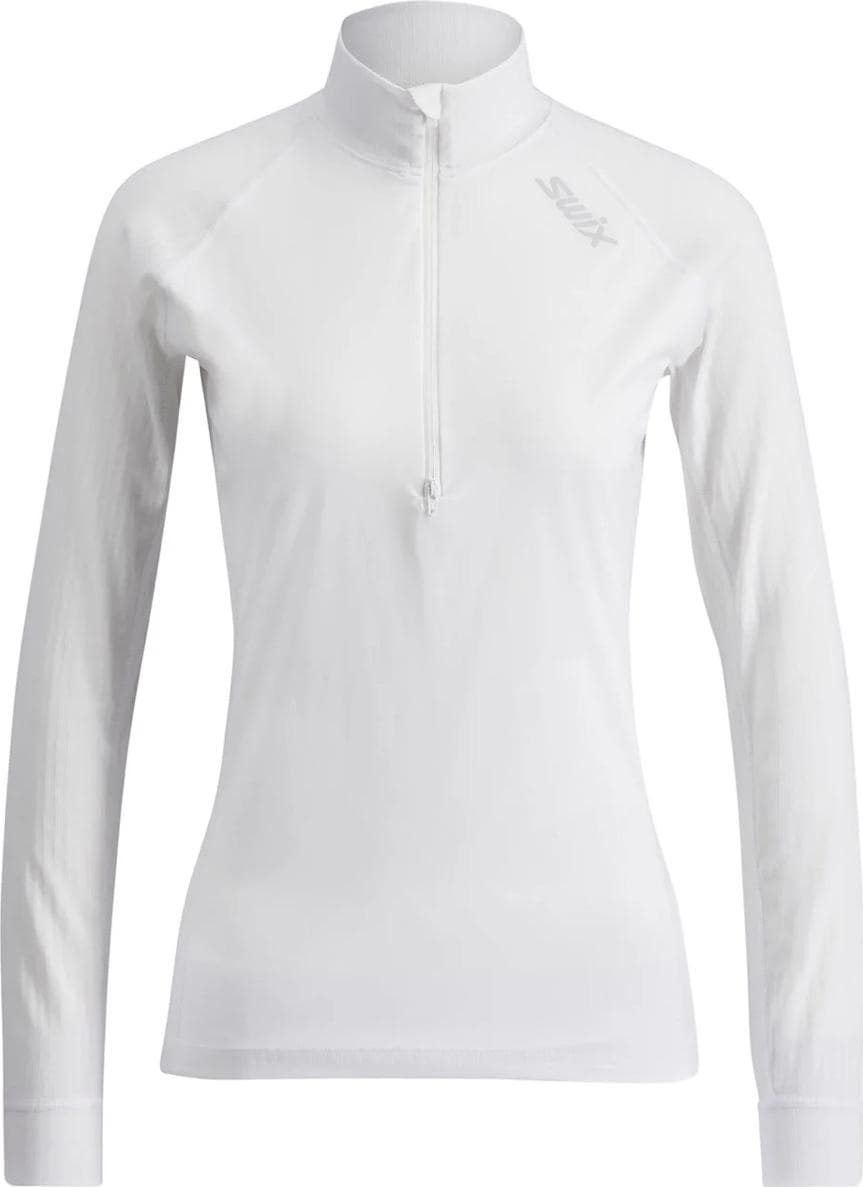 swix Swix Women's RaceX Classic Wind Half Zip Bright White