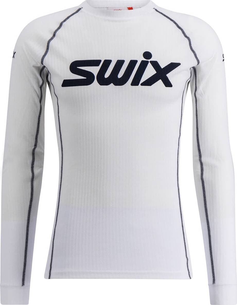 swix Swix Men's RaceX Classic Long Sleeve Bright White/ Dark Navy