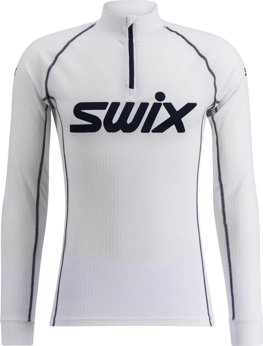 swix Swix Men's Racex Classic Half Zip Bright White/ Dark Navy