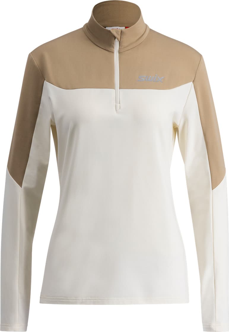 swix Swix Women's Infinity Light Half Zip Snow White