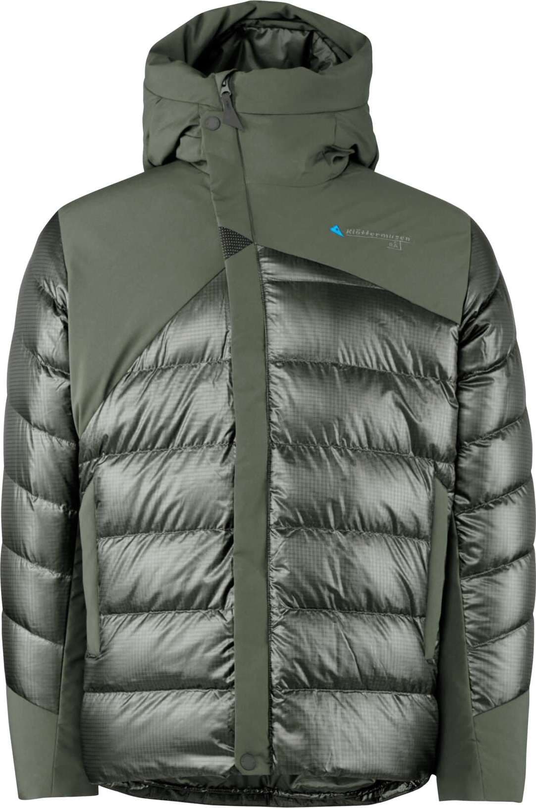 Klättermusen Klättermusen Men's Rå Hood Jacket Dark Dusty Green
