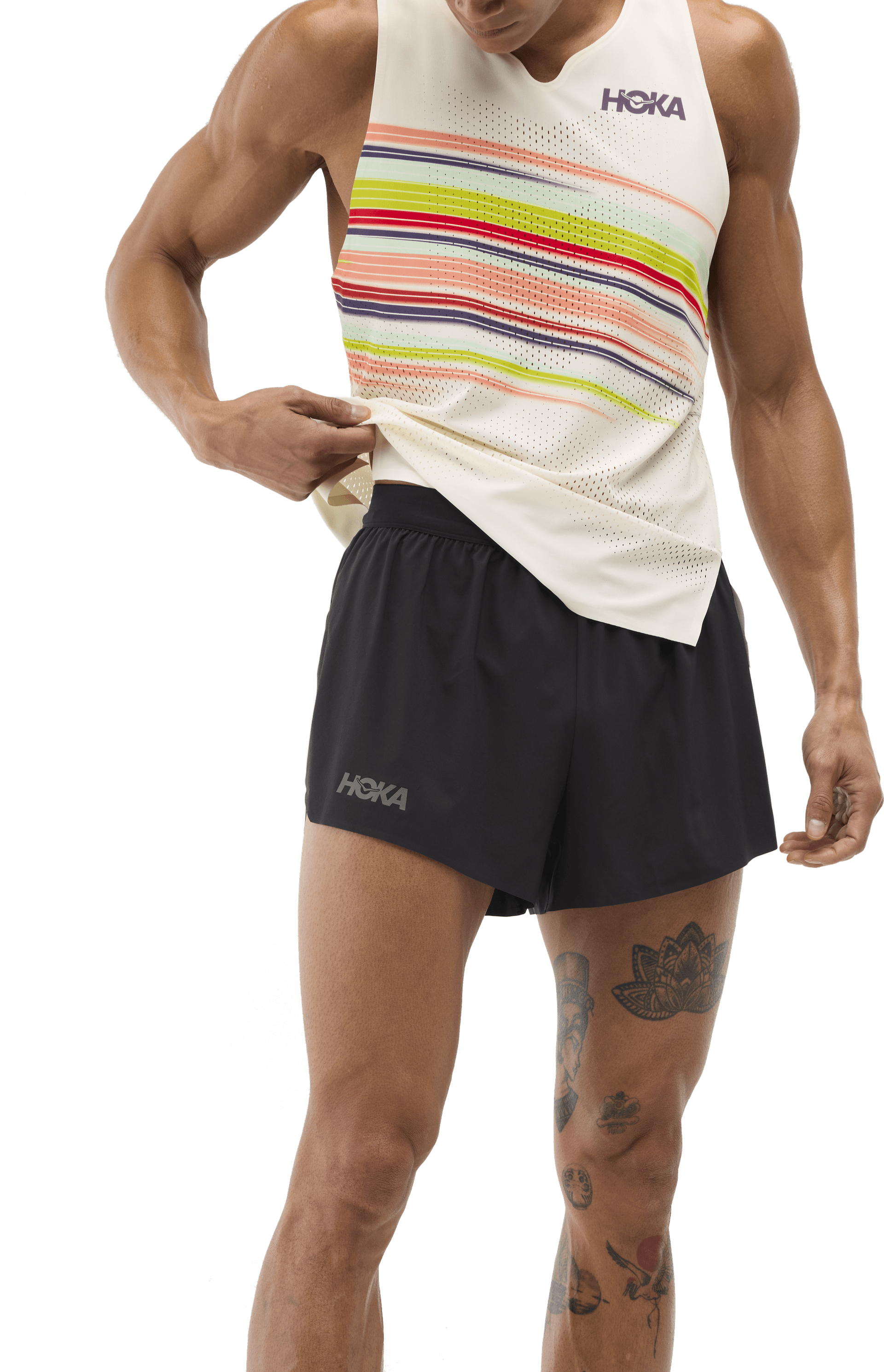 HOKA Hoka Men's Race Day Split Short Black