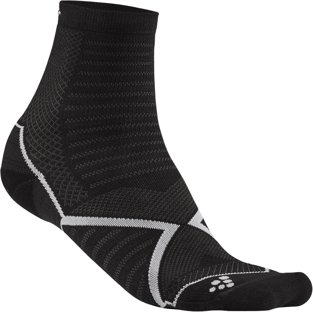 Craft Craft Run Warm Sock Black/White