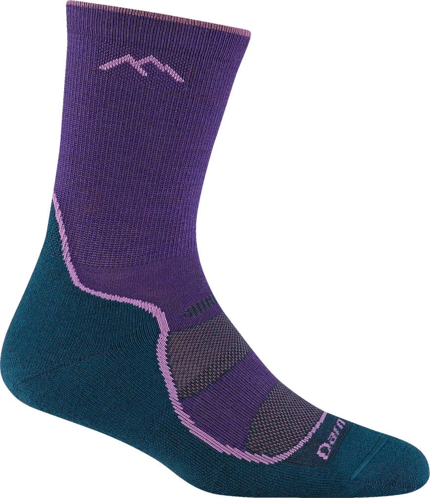 Darn Tough Darn Tough Women's Light Hiker Micro Crew Light Cushion Grape