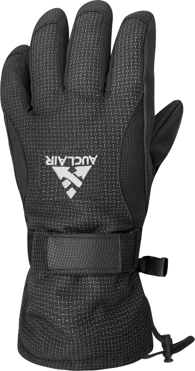 Auclair Auclair Juniors' Reflective II Gloves Black/Lumite/Black