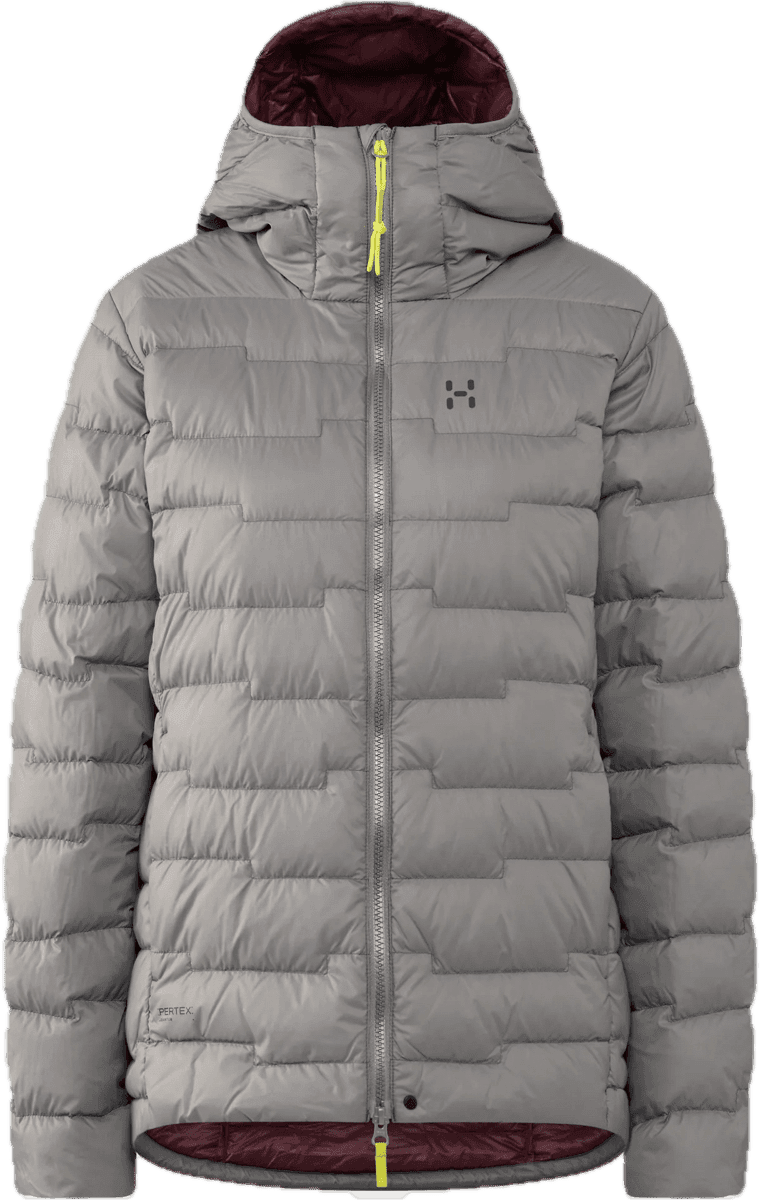 Haglöfs Haglöfs Women's Roc Flash Down Hood Stone Brick