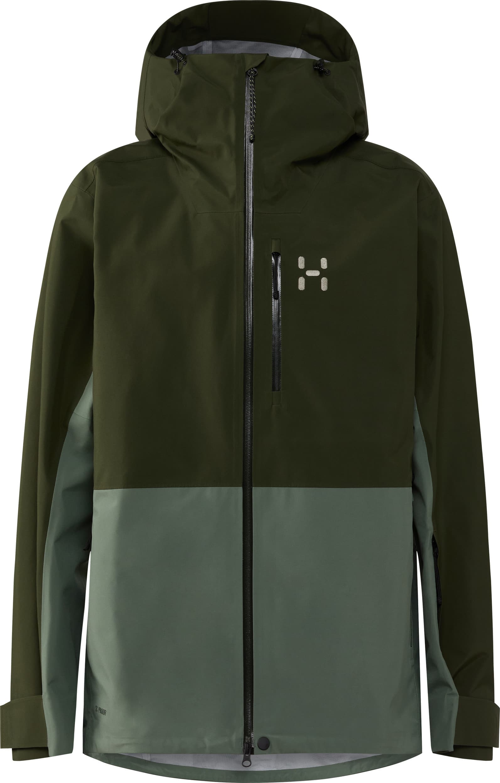 Haglöfs Haglöfs Men's Alper Proof Jacket Seaweed Green/chlorophyll Green