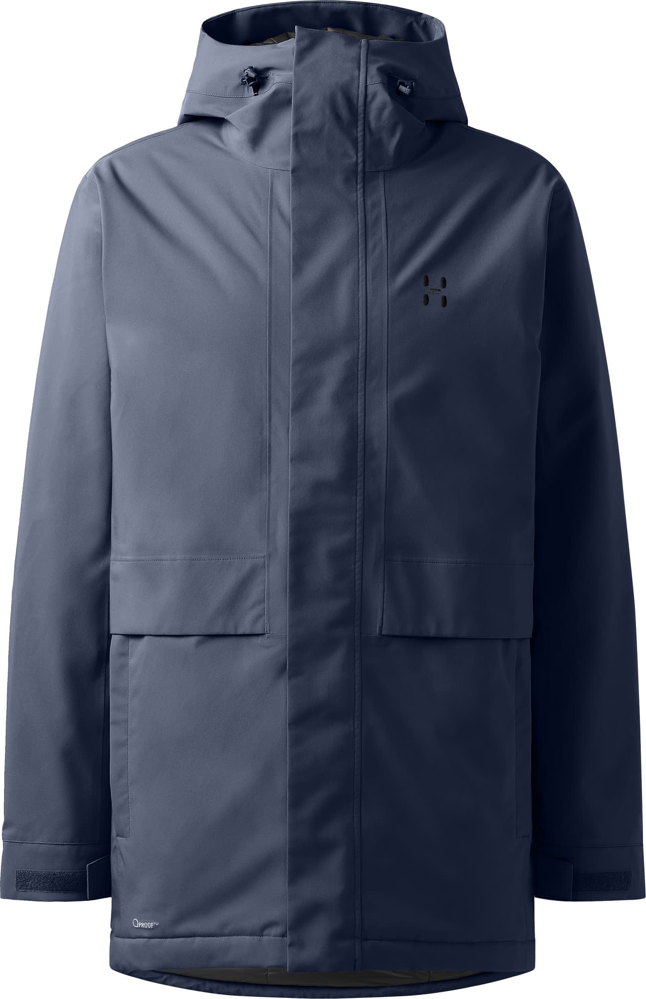 Haglöfs Haglöfs Salix Proof Mimic Ii Parka Men Tarn Blue