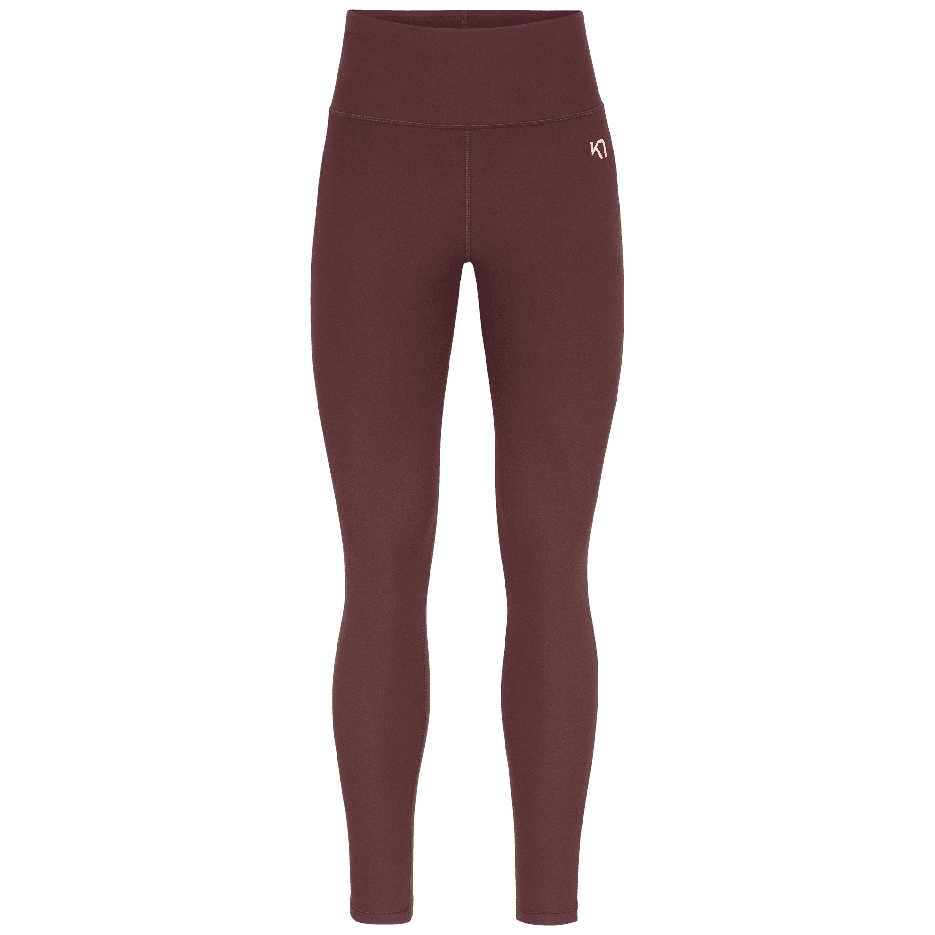 Kari Traa Kari Traa Women's Nina High Waist Tights Cocoa Powder