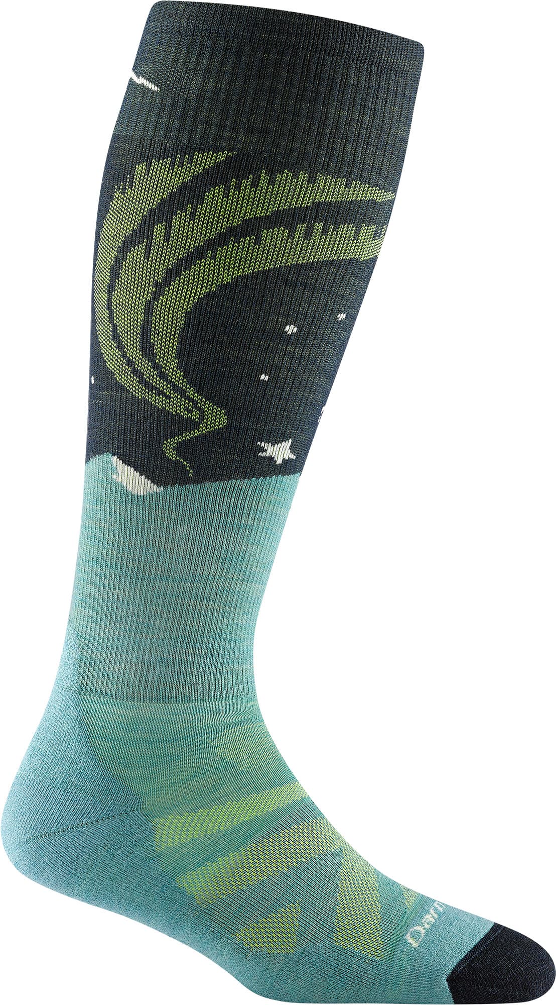 Darn Tough Darn Tough Women's Aurora OTC Lightweight With Cushion Aqua