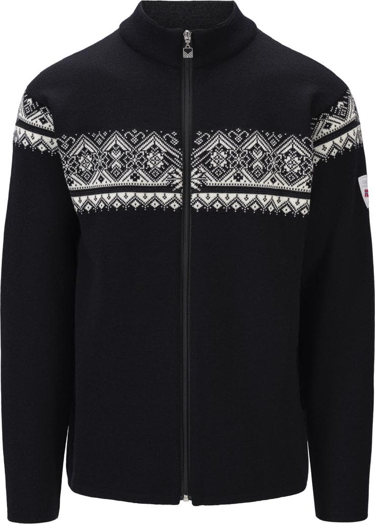 Dale of Norway Dale of Norway Men's Moritz Jacket Dark Charcoal Black Offwhite