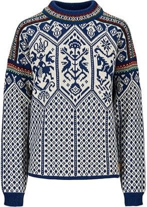 Dale of Norway Dale of Norway Women's 1994 Sweater Indigo Offwhite Mustard