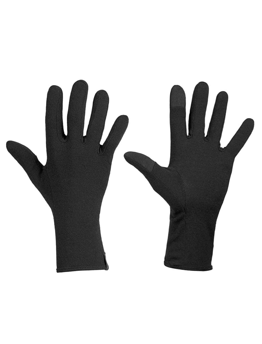 Icebreaker Icebreaker Unisex 260 Tech Glove Liners Black