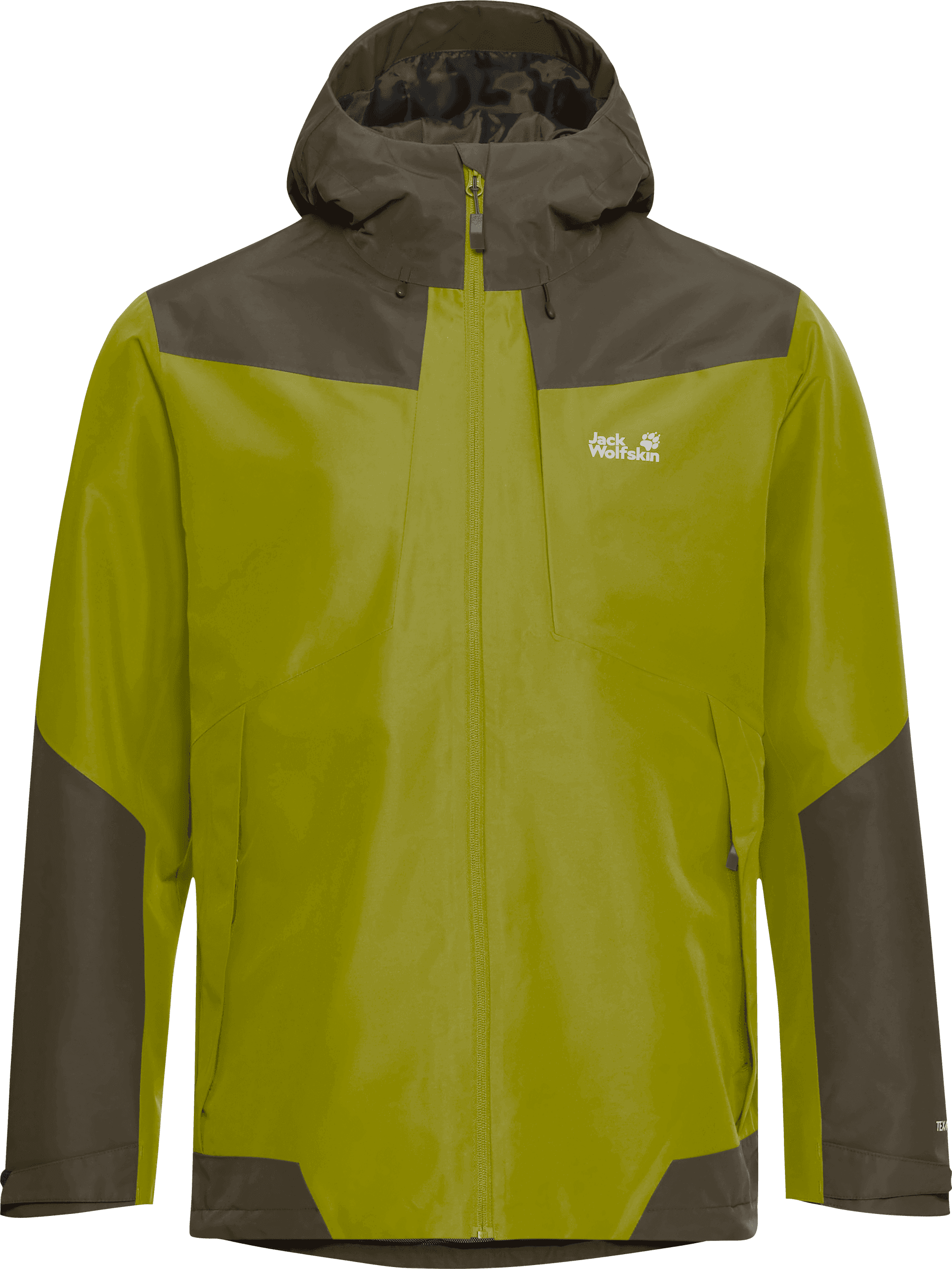 Jack Wolfskin Jack Wolfskin Men's Flextrail 2L Jacket Khaki Green
