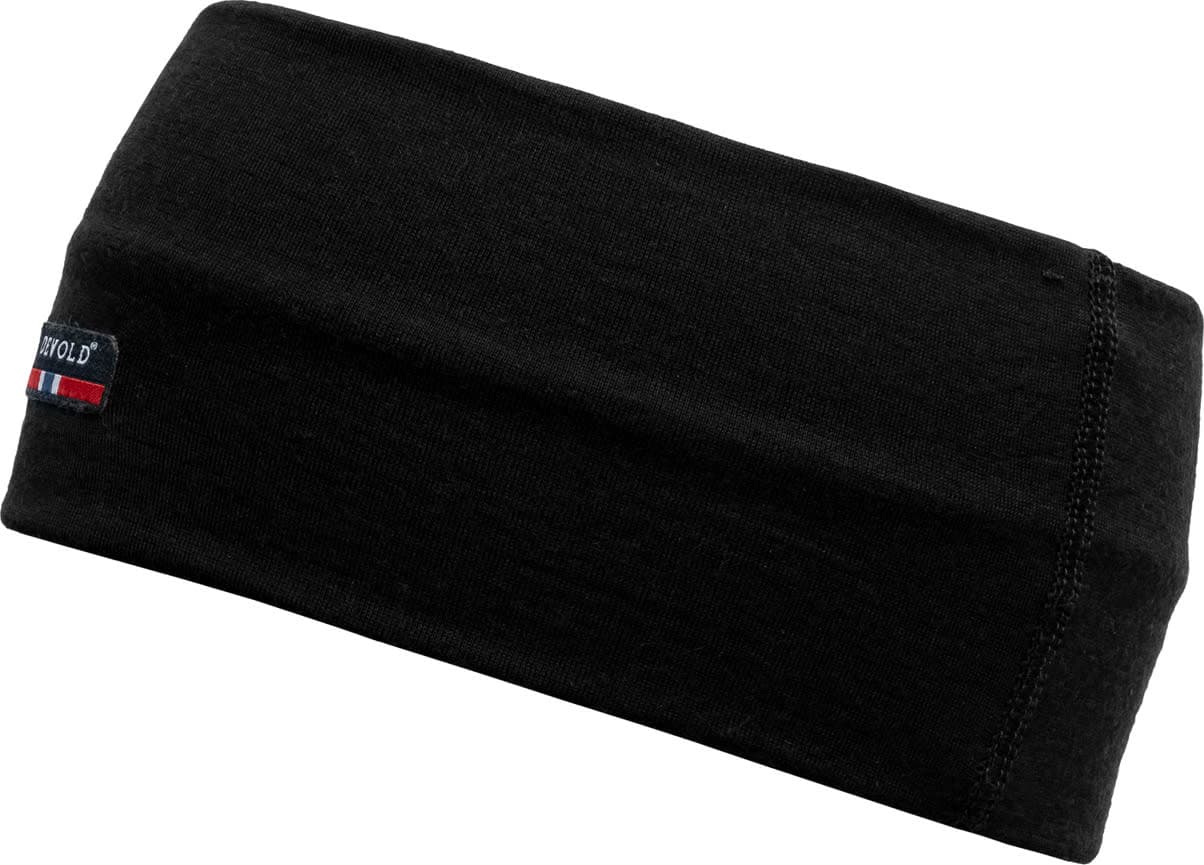 Devold of Norway Devold Breeze Merino 150 Headband Black