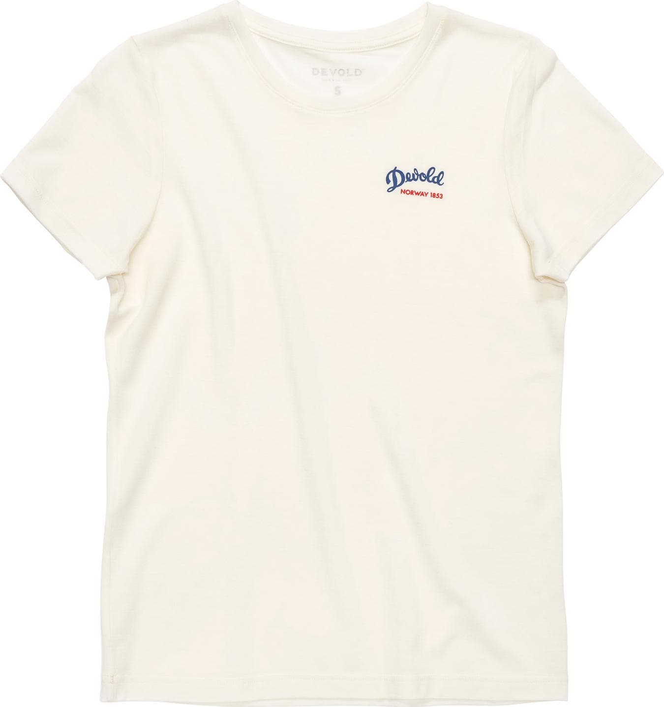 Devold of Norway Devold Women's Classic Script Tee White