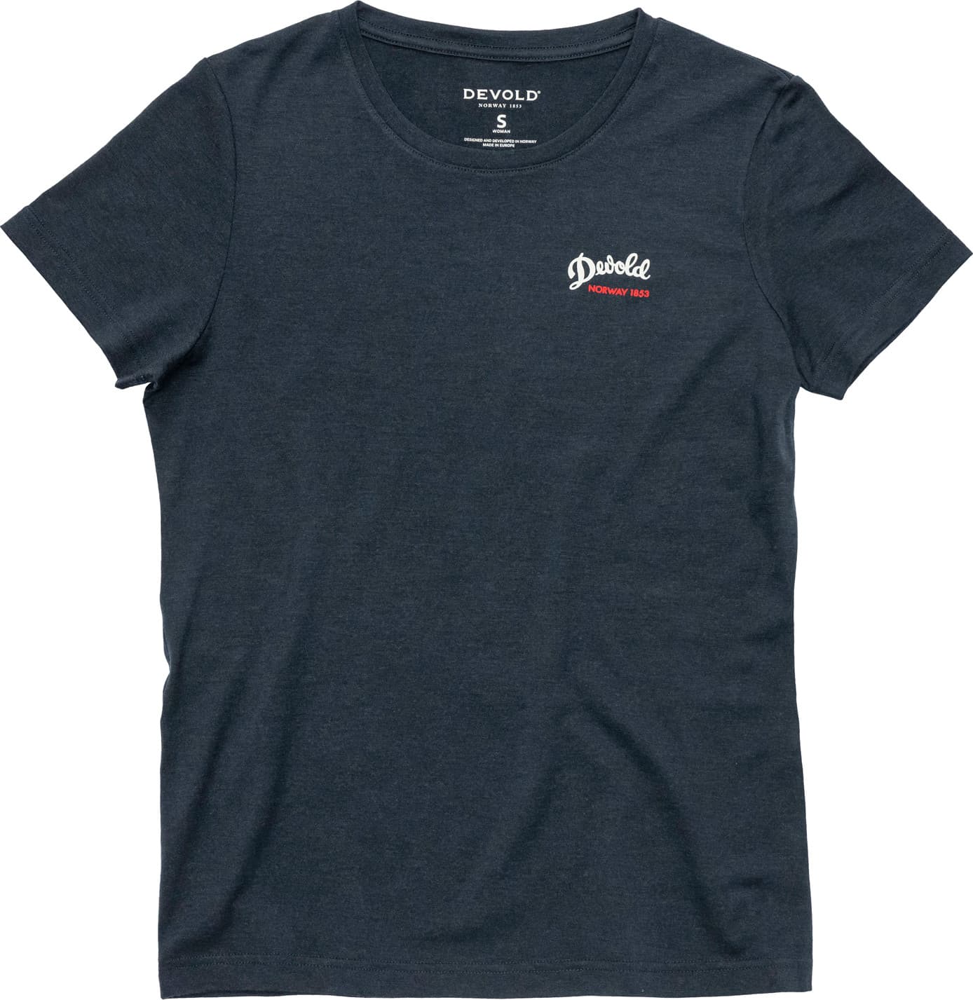 Devold of Norway Devold Women's Classic Script Tee Ink