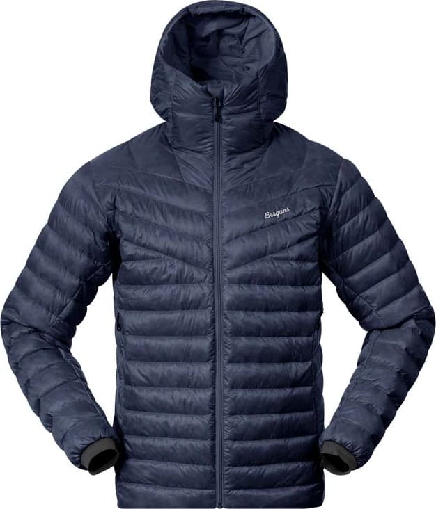 Bergans Bergans Men's Rabot Light Down Jacket Hood Navy Blue