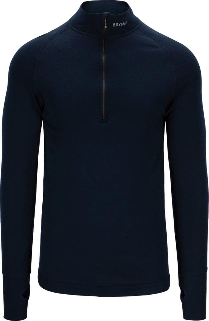 Brynje Brynje Arctic Zip-Polo 3/4 Neck W/Inlay Navy