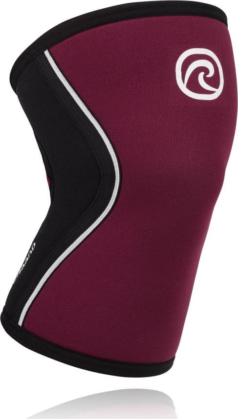 Rehband Rehband Rx Knee-Sleeve 5mm Black/Burgundy