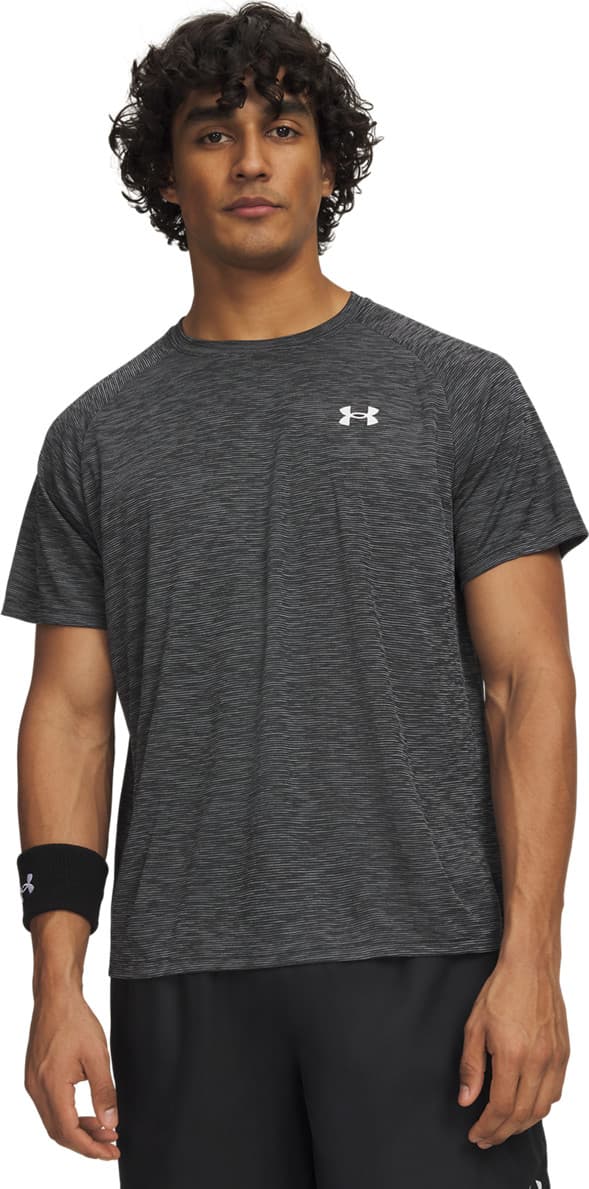 Under Armour Under Armour Men's UA Tech Textured Short Sleeve Downpour Gray