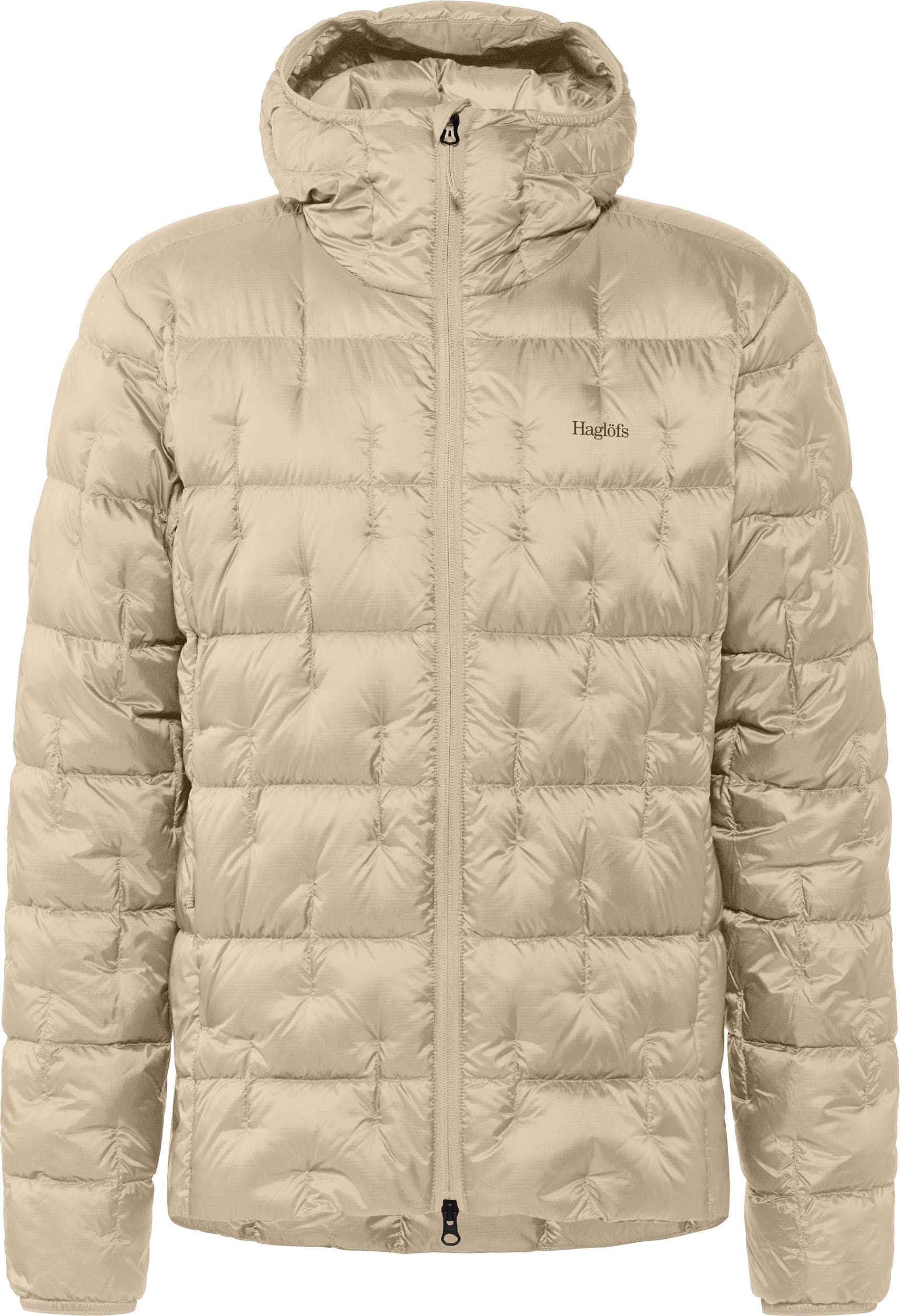 Haglöfs Haglöfs Men's Hede Down Hood Chalk Beige