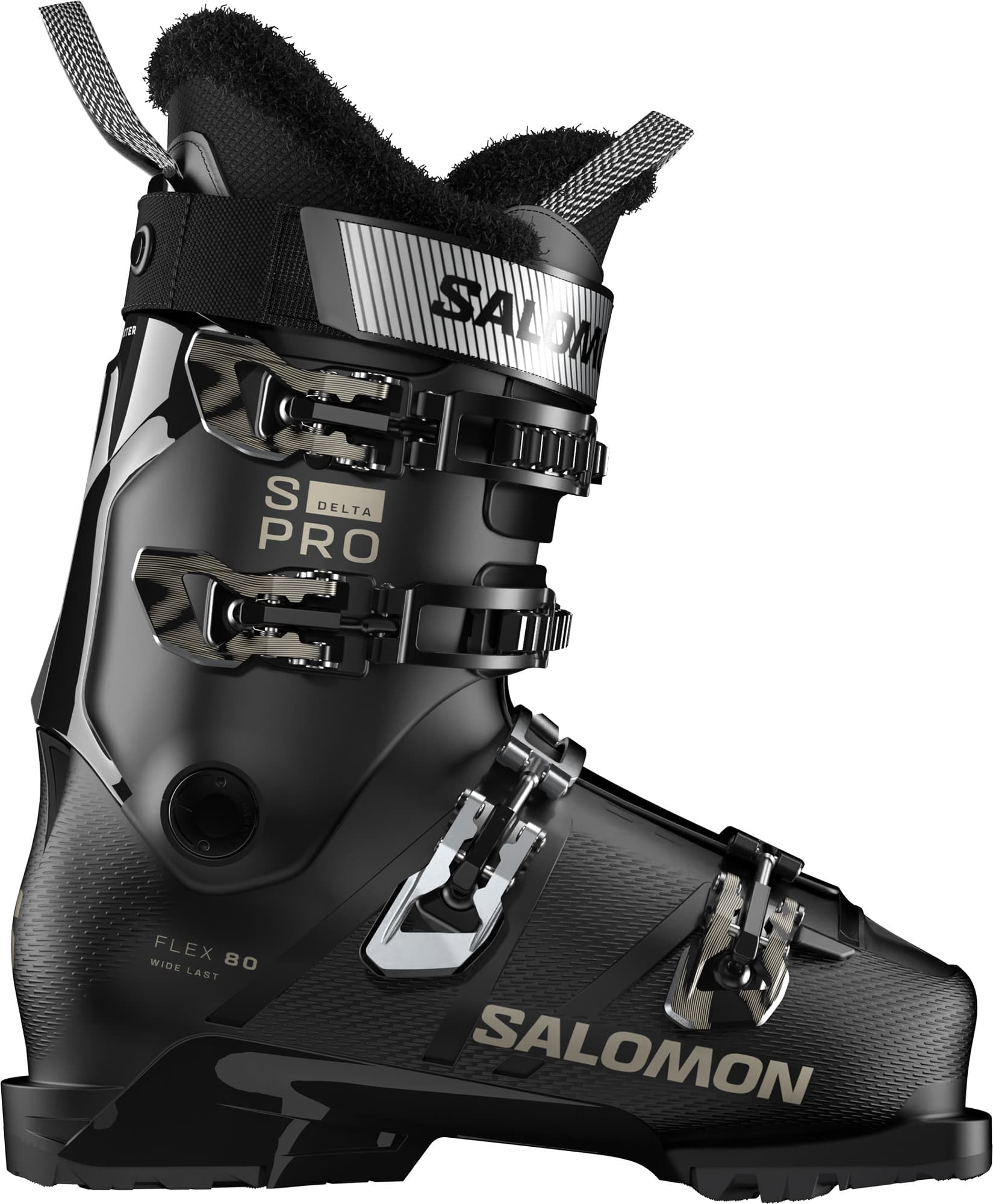 Salomon Salomon Women's S/Pro Delta 80 GripWalk Black/Black/Light Bronze Met