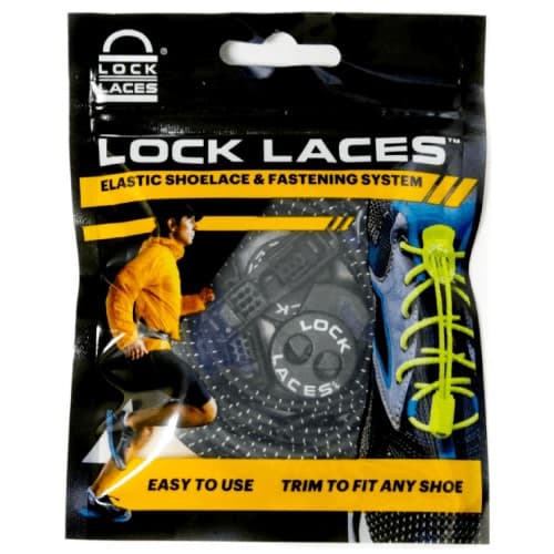 Lock Laces Lock Laces No Tie Shoelaces Black