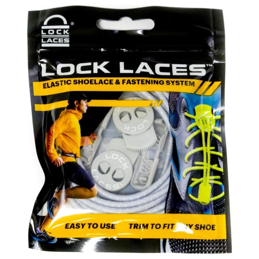 Lock Laces Lock Laces No Tie Shoelaces Cool Grey