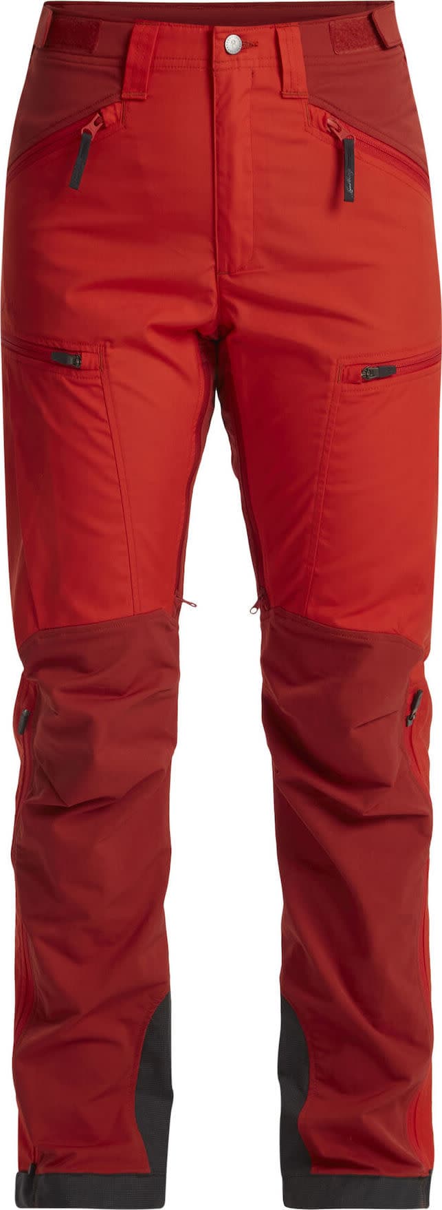 Lundhags Lundhags Women's Makke High Waist Curved Pant Lively Red/Mellow Red
